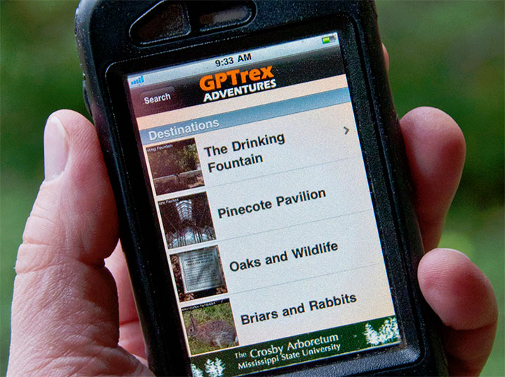 Arboretum goes high-tech with app